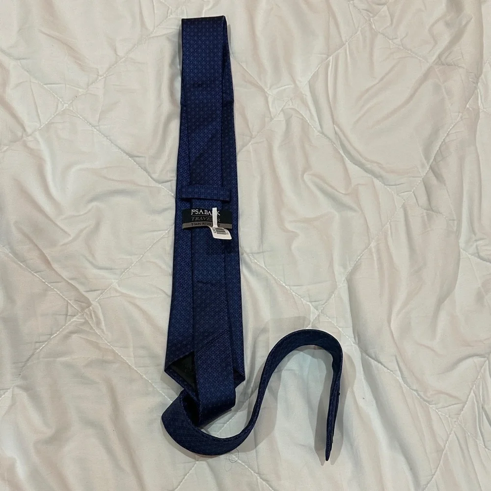 NEW Jos. A. Bank Classic Dark Blue Tie